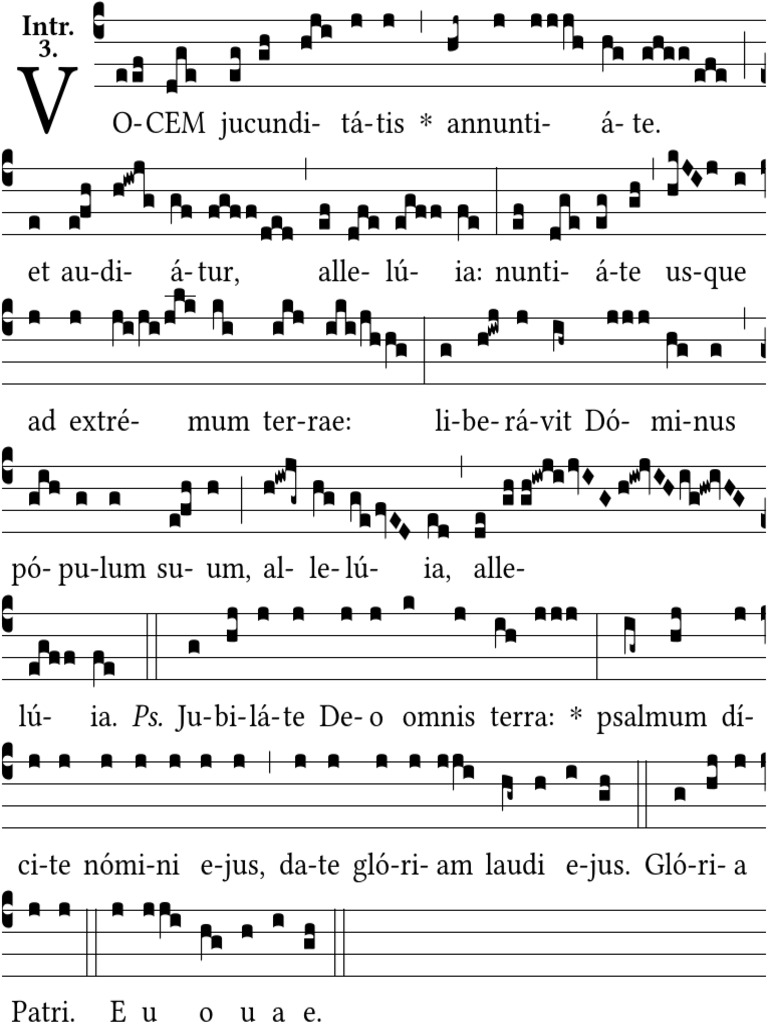 In Vocem Jucunditatis Vatican | PDF