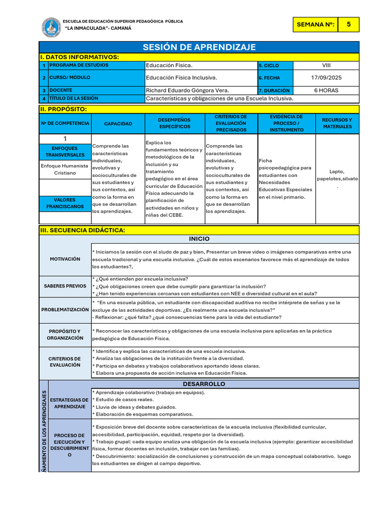 Estrategias para una Escuela Inclusiva | PDF | Escuelas | Aprendizaje