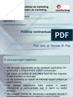 Cap. 9 Politica Contractual A in Marketingul International