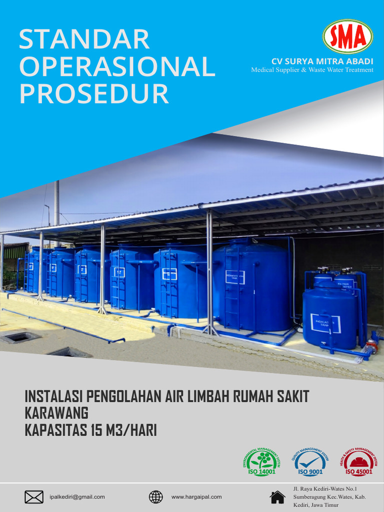 Spesifikasi Air Diffuser IPAL BNF | PDF