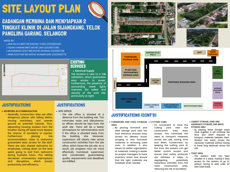 Tutorial 2 Bqs560 Site Layout Plan | PDF | Public Toilet