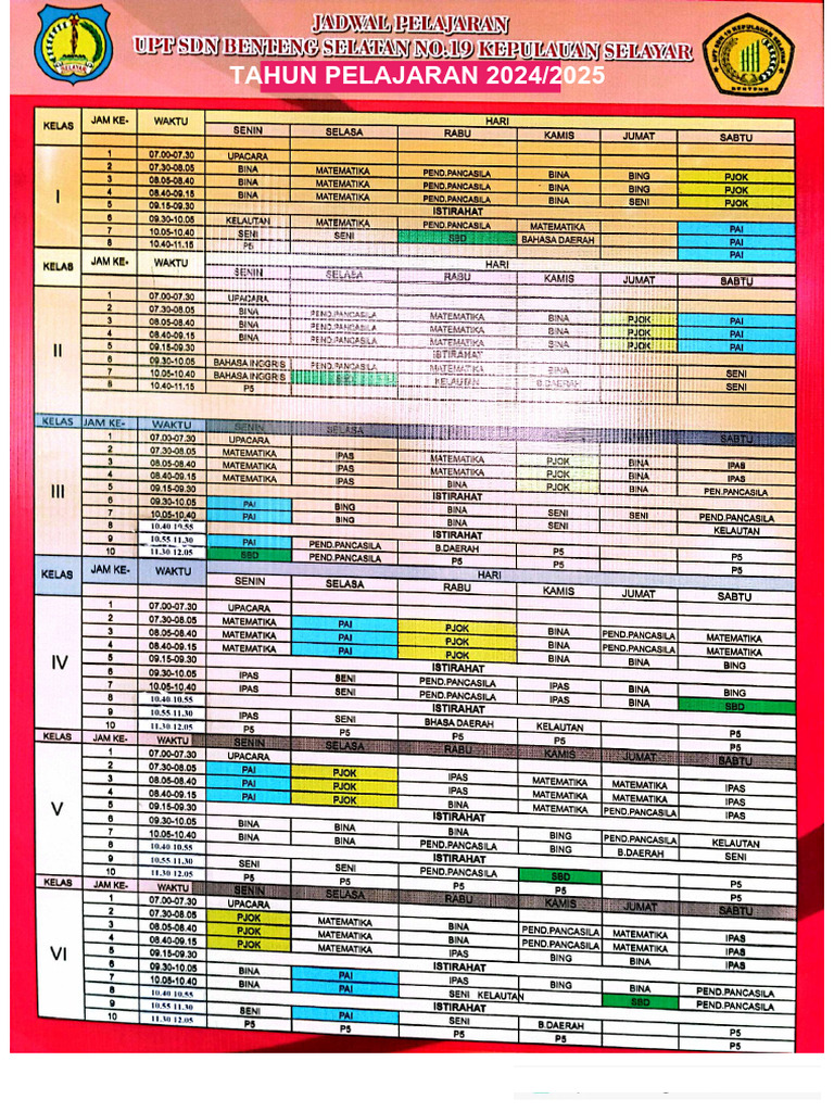 Roster Sekolah Baru | PDF