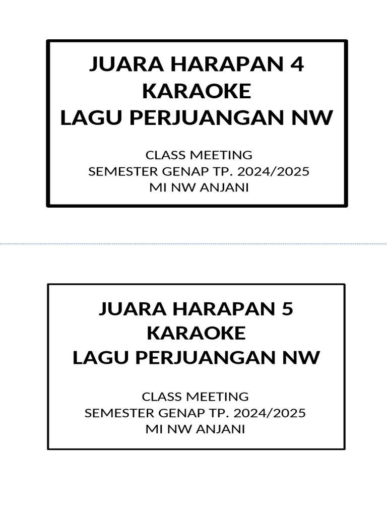 Tempelan Hadiah | PDF