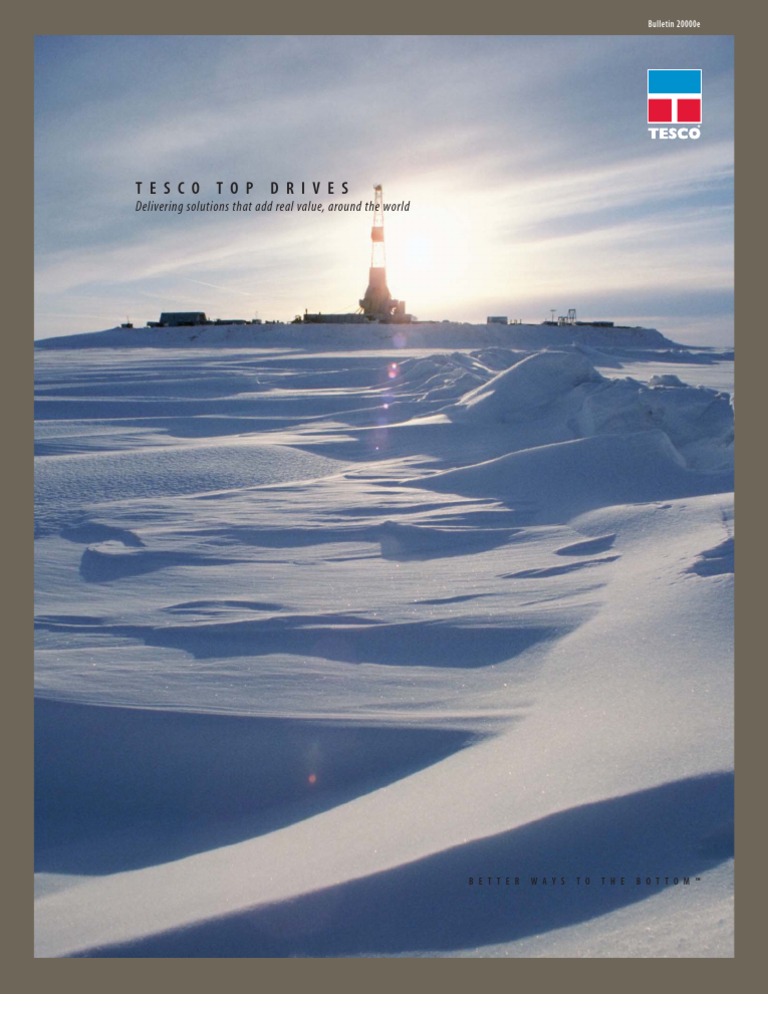 Tesco 250 EMI 400 Top Drive PDF Drilling Rig Drill