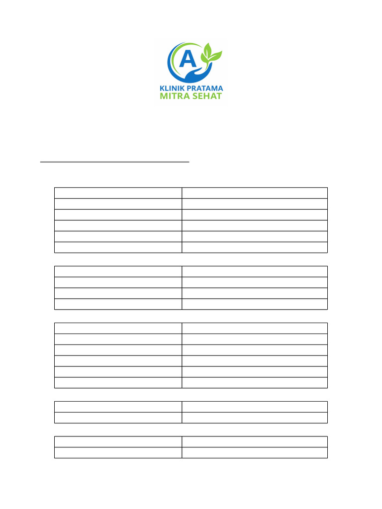 Formulir Rujukan Laboratorium Klinik | PDF