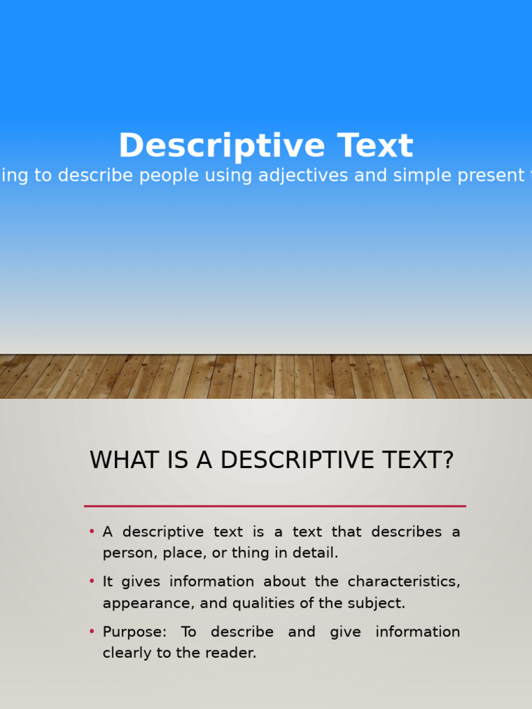 Descriptive Text Raden Rakha | PDF