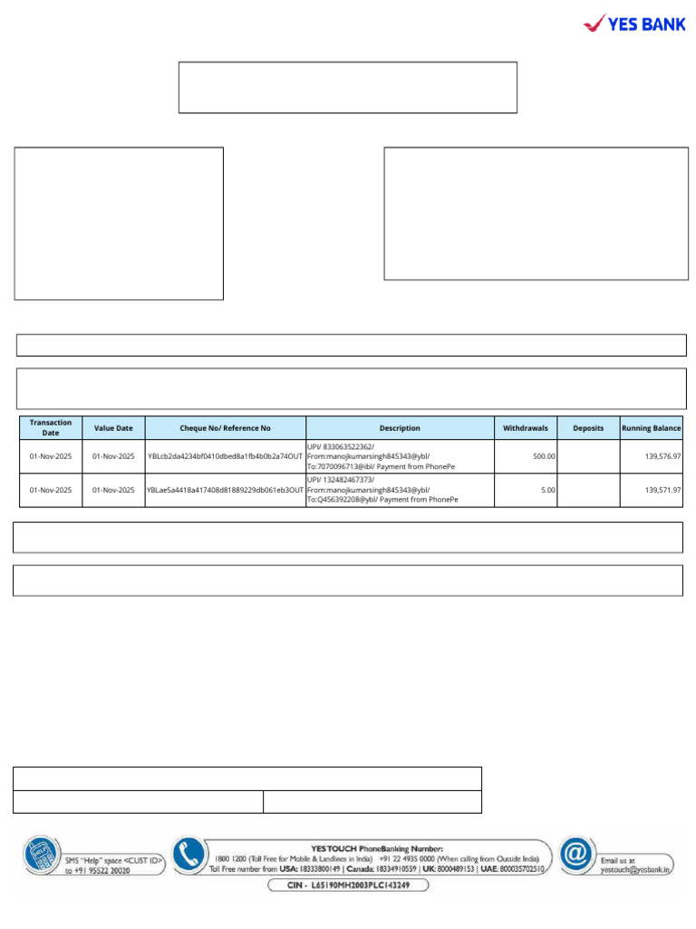 RetailAccountStatement 638976041695610884 | PDF | Cheque | Financial ...