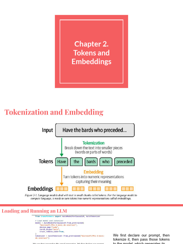Chapter 2. Tokens and Embeddings | PDF | Linguistics