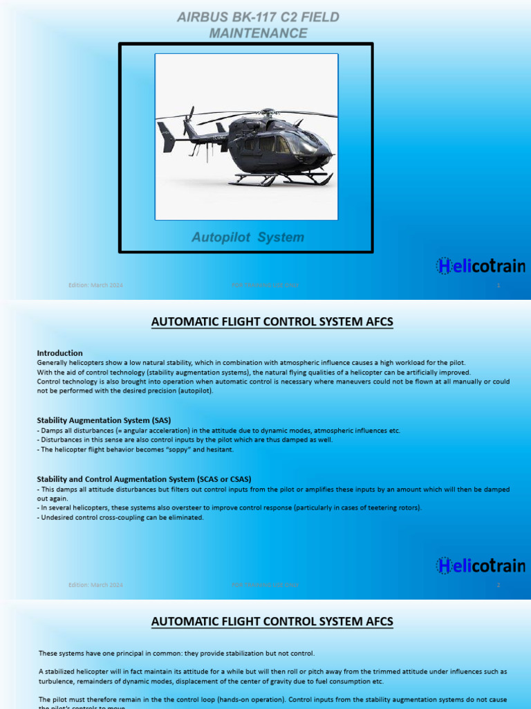 5.- BK-117 C2 AUTO PILOT INGLES_033759 | PDF | Gyroscope | Inertial ...