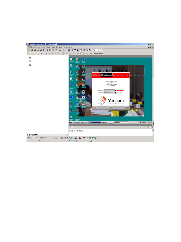 Panduan Cepat Mincom dan Minscape | PDF