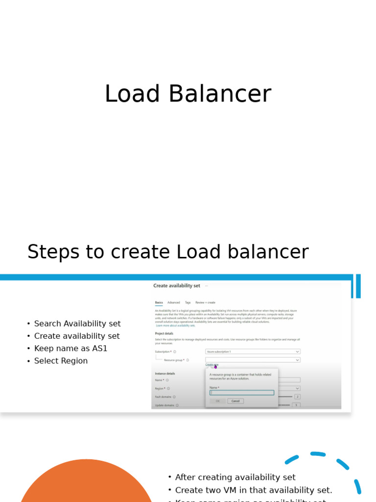 Load Balancer Setup Guide | PDF