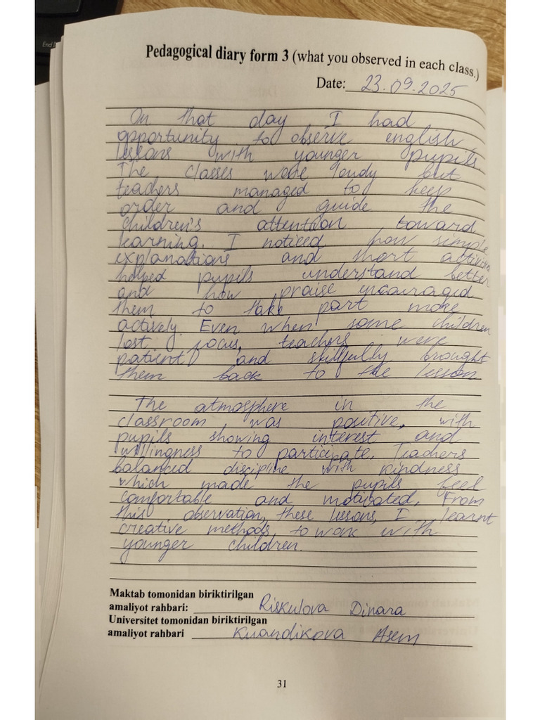 Fuhrer's Diary 23.09.2025 | PDF