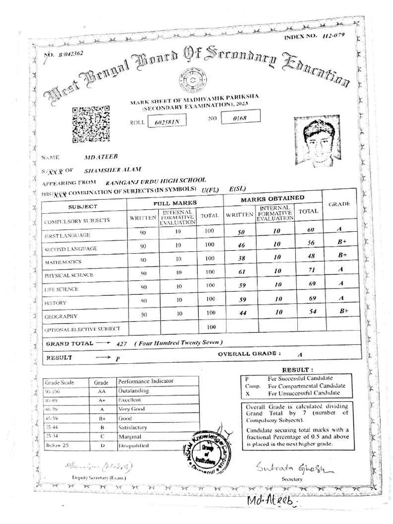 10 Marksheet - 11zon | PDF