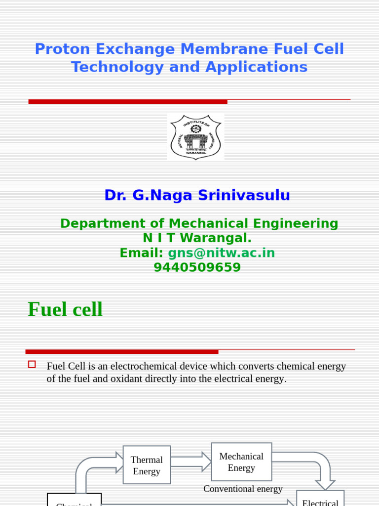 Fuel Cell Technology and Applications | PDF | Fuel Cell | Physical Sciences