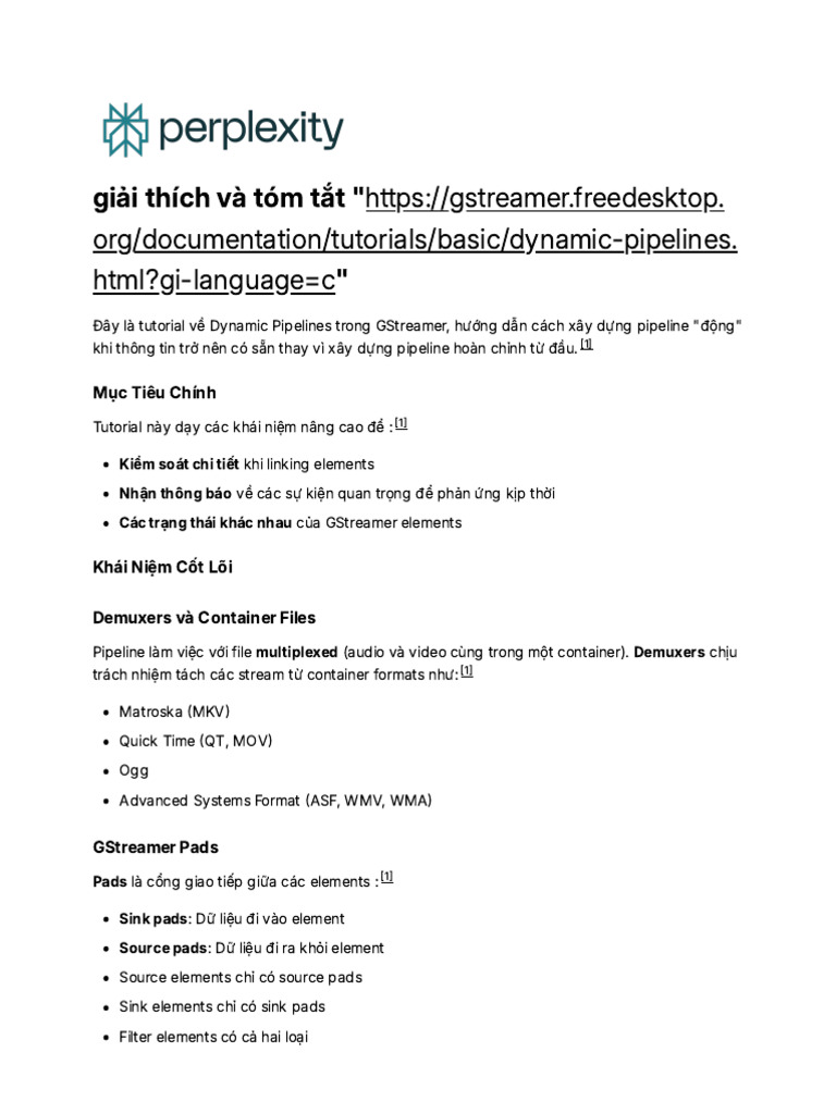 Gstreamer 3 | PDF