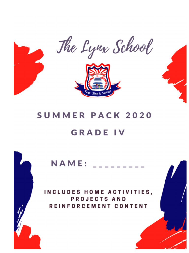 Grade 4 Summer Task 2020 Guide | PDF | Sound | Pitch (Music)
