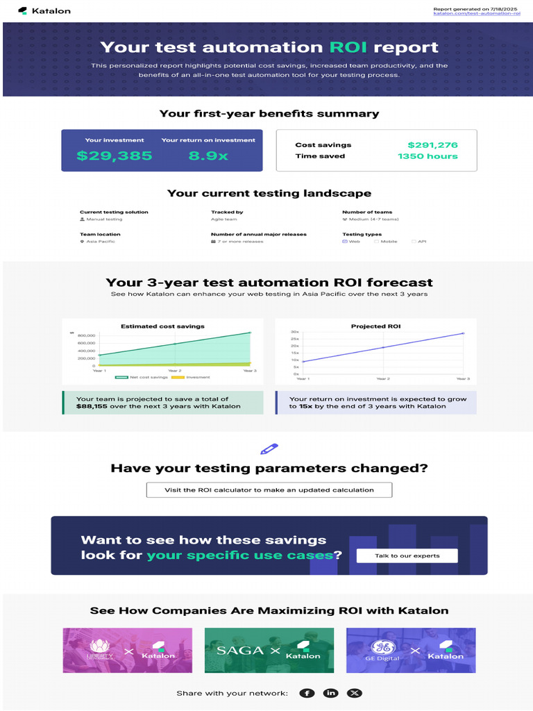Your Detailed ROI Report | PDF