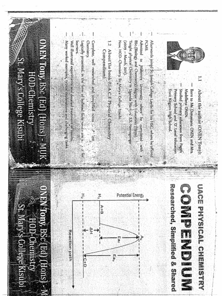 UACE Chemistry Notes Compendium Physical Chemistry | PDF