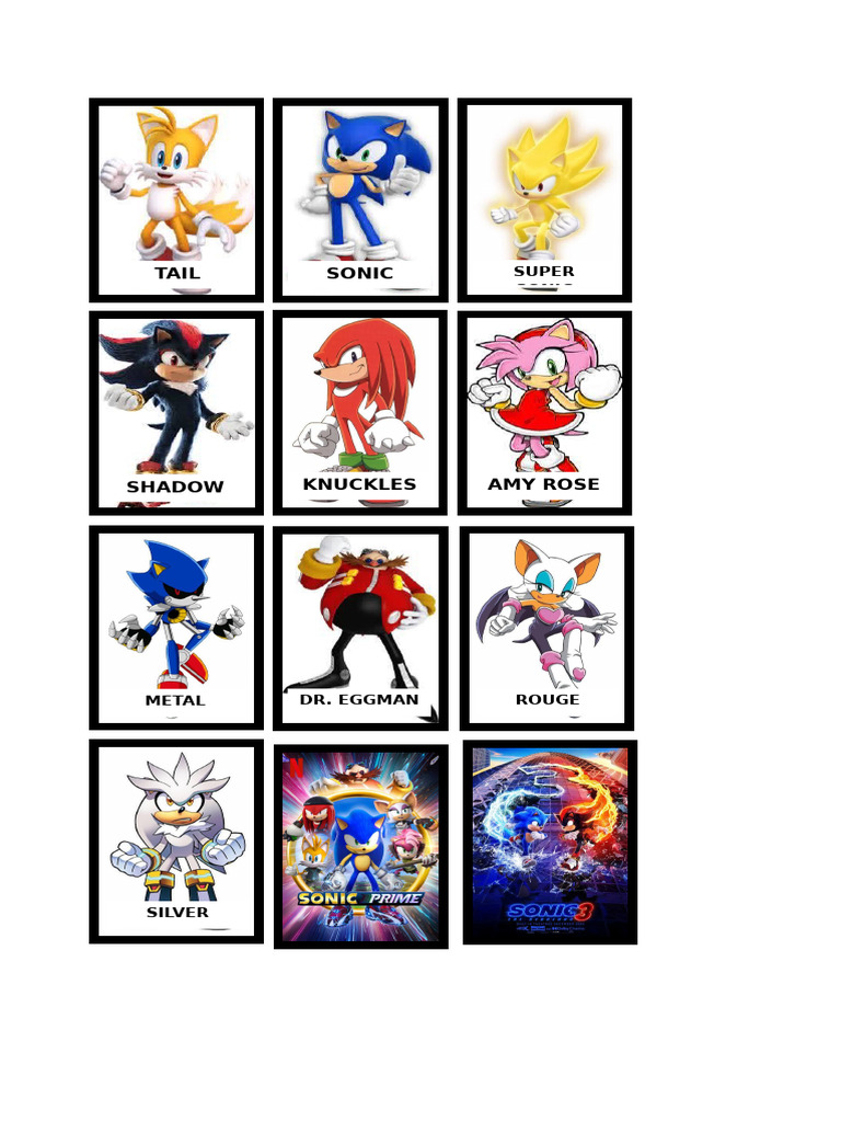 Sonic Cards | PDF