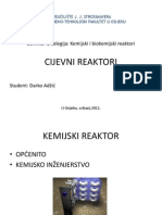 CIJEVNI KEMIJSKI REAKTOR