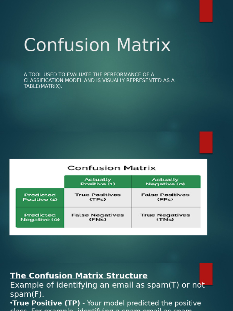 Understanding the Confusion Matrix | PDF