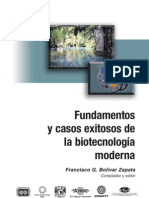 Fundamentos y Casos Exitosos de La Biotecnologia Moderna