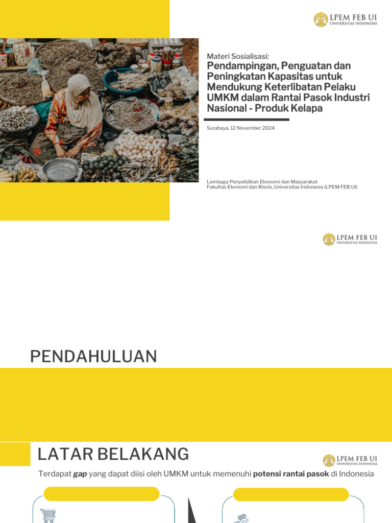 Strategi UMKM dalam Rantai Pasok Kelapa | PDF