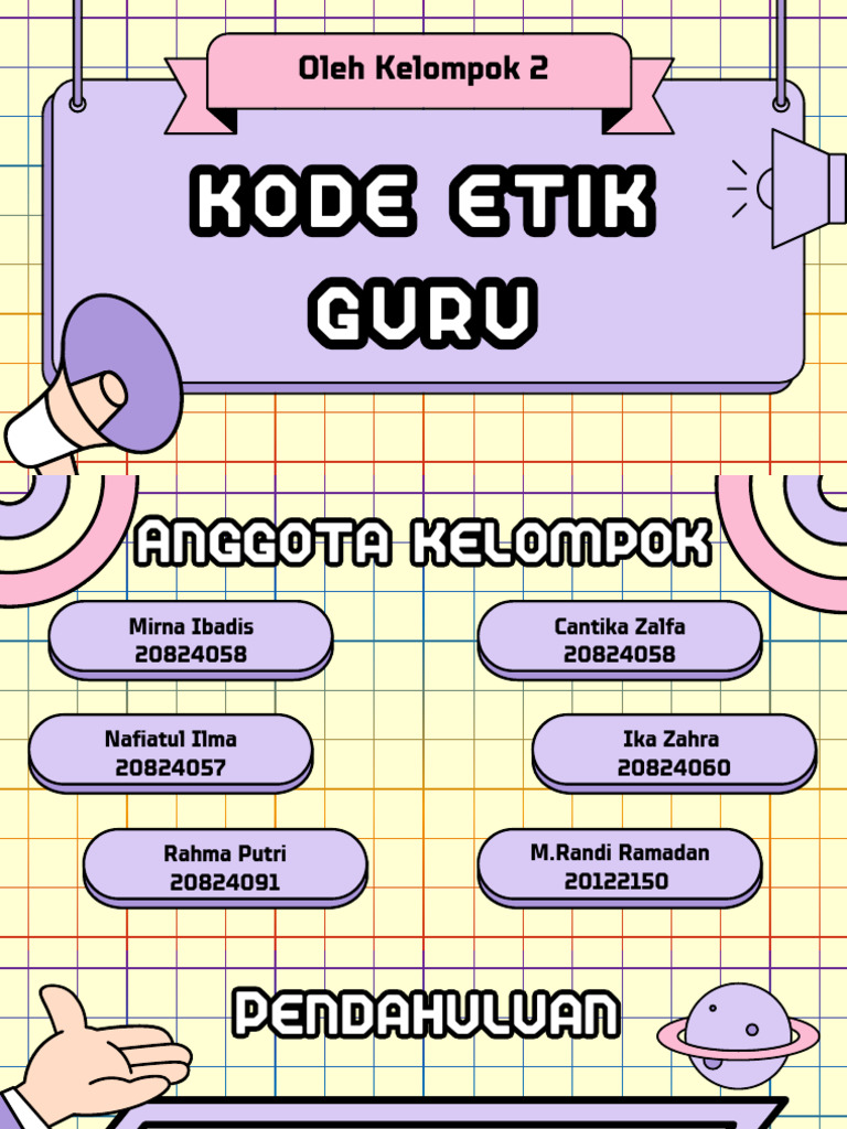 Kode Etik Guru: Pedoman Profesionalisme | PDF
