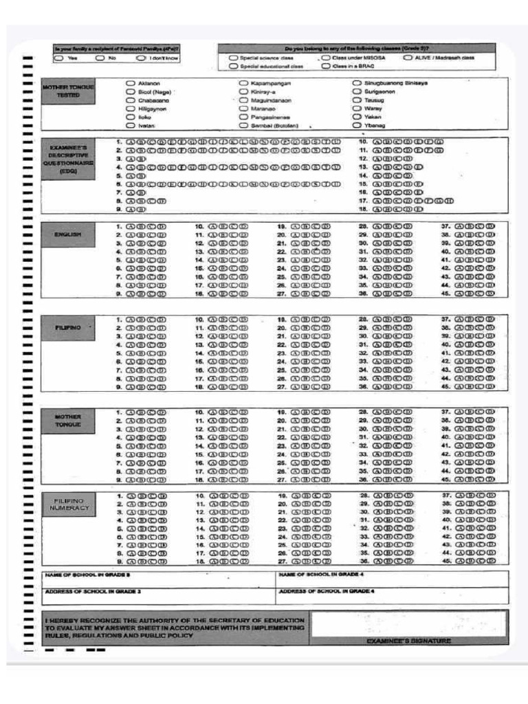 Name Grid Back | PDF