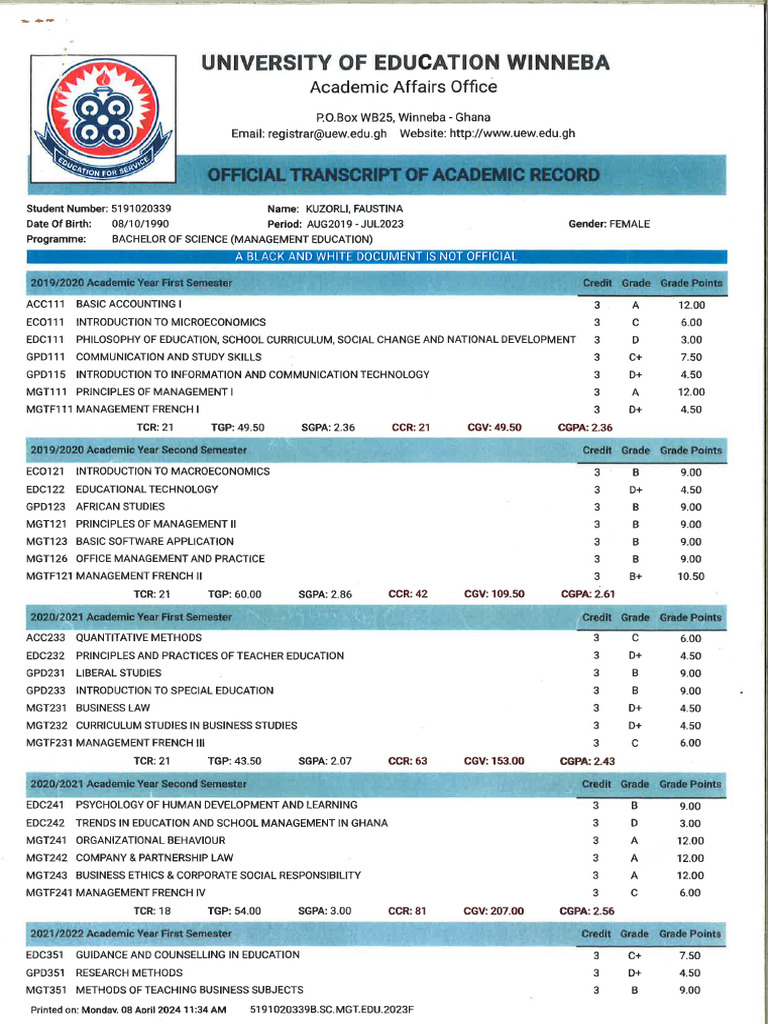 UEW | PDF