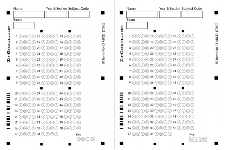 50 Items NO ID ABCD | PDF