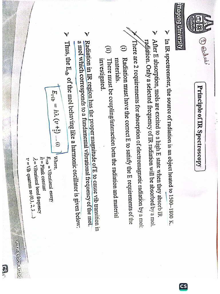 IR Spectros | PDF