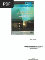 SLOTERDIJK Peter. Regras Para o Parque Humano