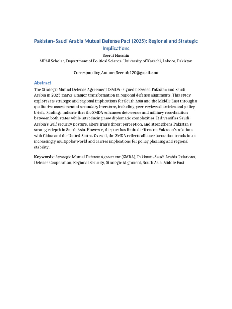 PSSR Format Paper | PDF