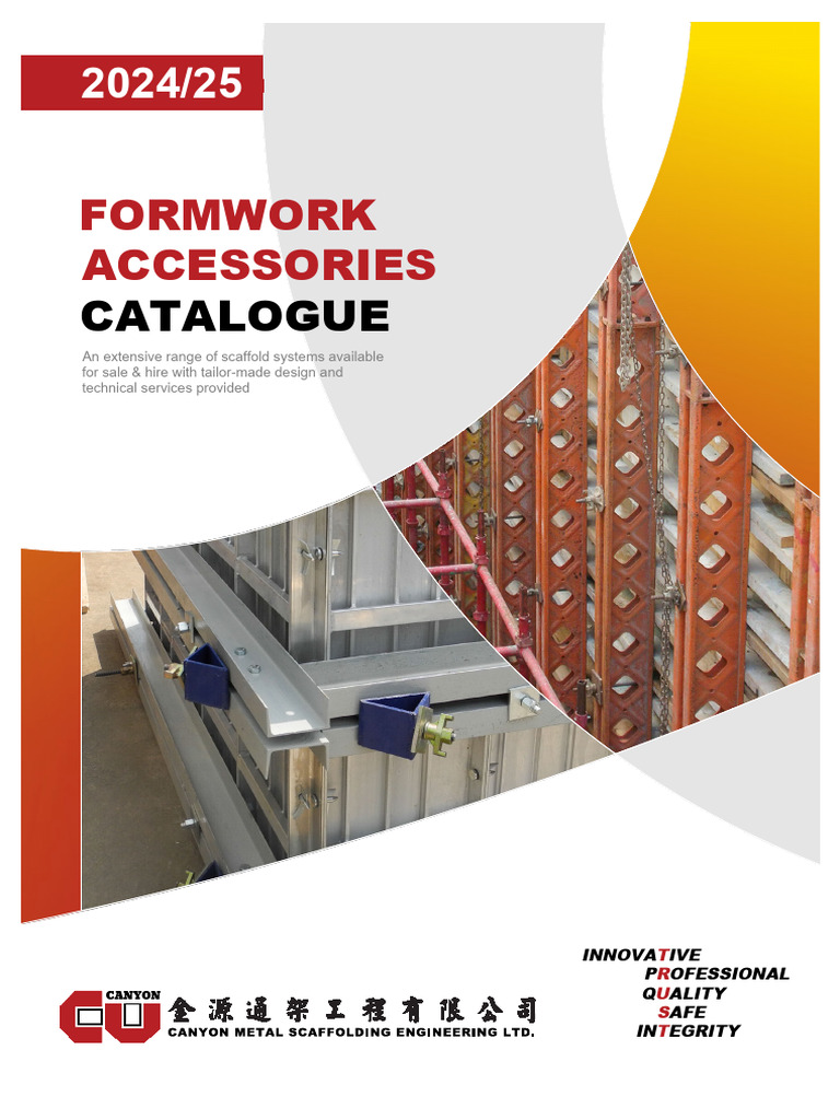 Formwork Accessories Catalogue 2024/25 | PDF | Beam (Structure) | Screw