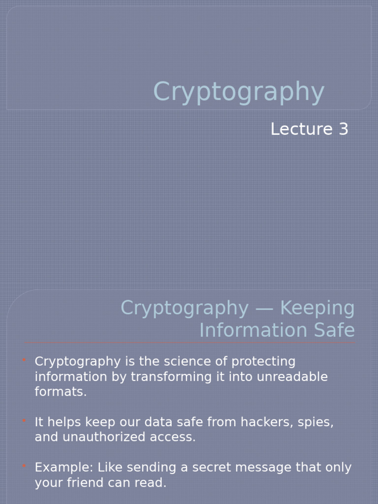 Understanding Cryptography Basics | PDF | Key (Cryptography) | Public ...
