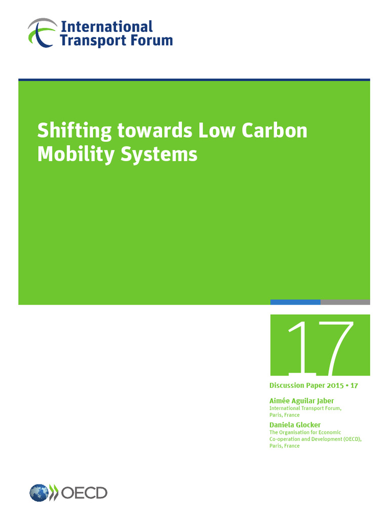 Low Carbon Mobility Systems Discussion | PDF | Public Transport | Transport