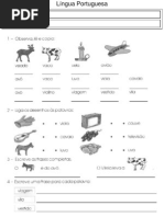 Fichas de Ortografia
