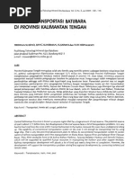 Download Analisis Transportasi Batubara Di Kalimantan Tengah by Herman Sulistiyo SN94225613 doc pdf