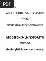 Abcdefghijklmnopqrstuvwxyz Brush Script MT | PDF