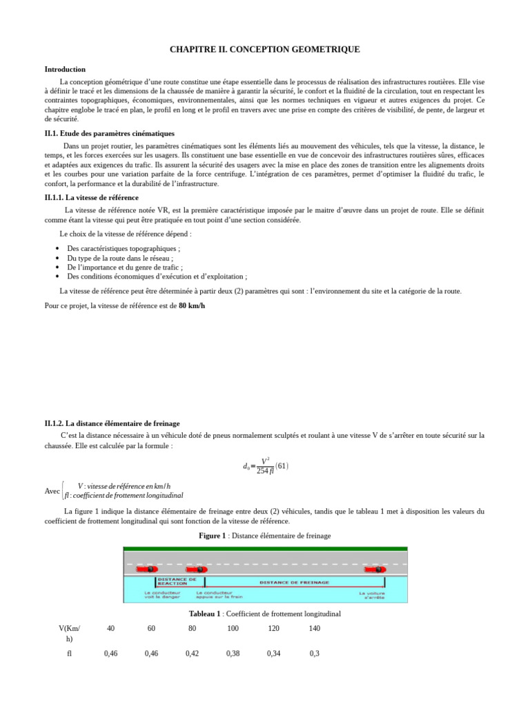 Conception géométrique des routes | PDF