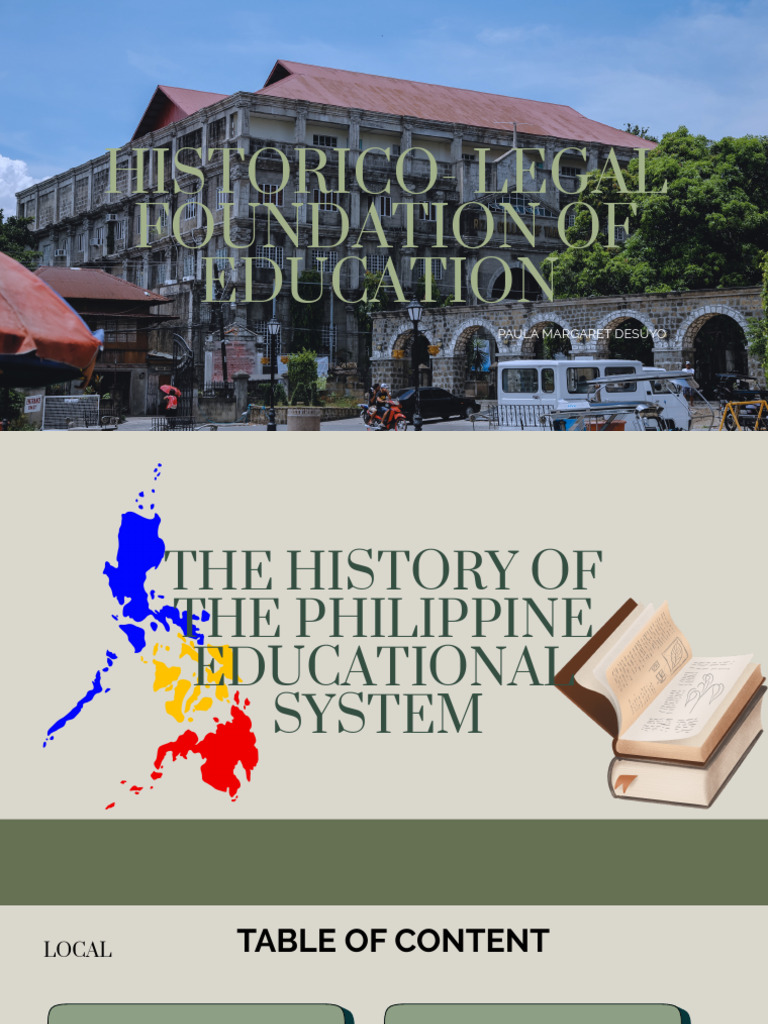 Historical Foundations of Philippine Education | PDF | Schools | Teachers