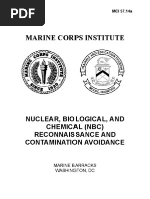 Mci 5714a - Nuclear, Biological, And Chemical (Nbc) Reconnaissance and Contamination Avoidance