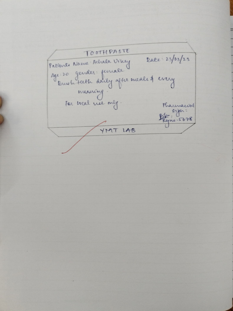 Pharmac Toothpaste and | PDF