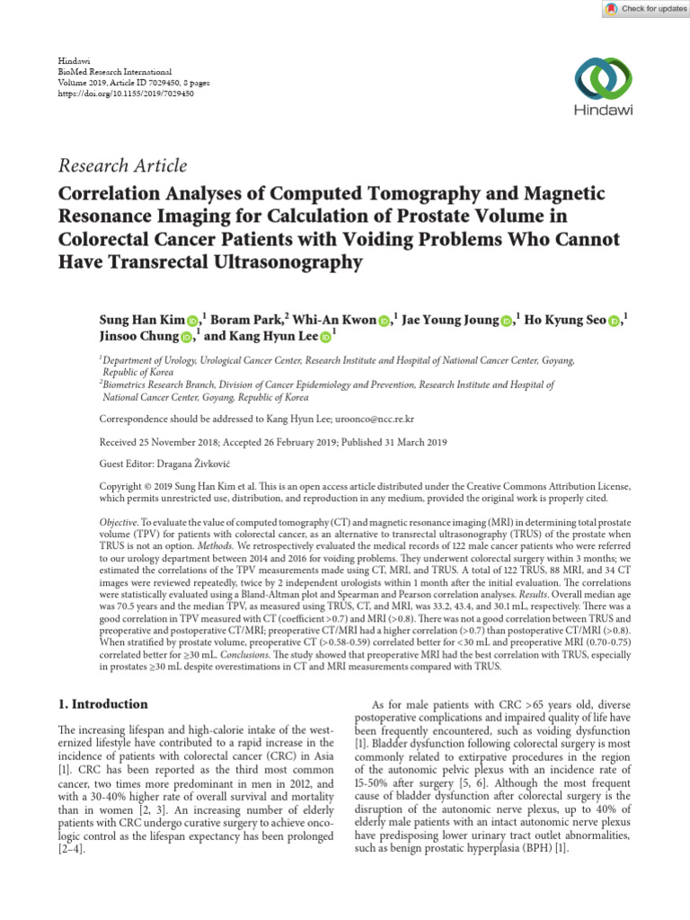 Kim Et Al. - 2019 - Correlation Analyses of Computed Tomography and ...