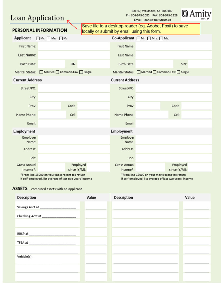 Loan Application - Amity | PDF | Credit | Finance & Money Management