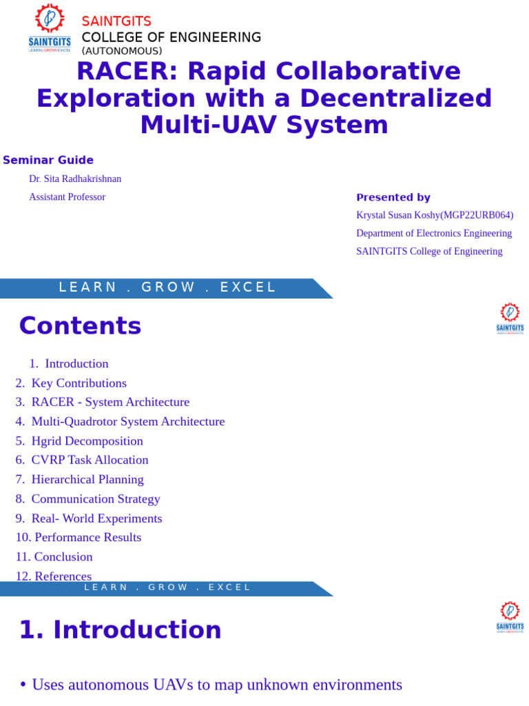 Decentralized Multi-UAV Exploration System | PDF | Unmanned Aerial ...