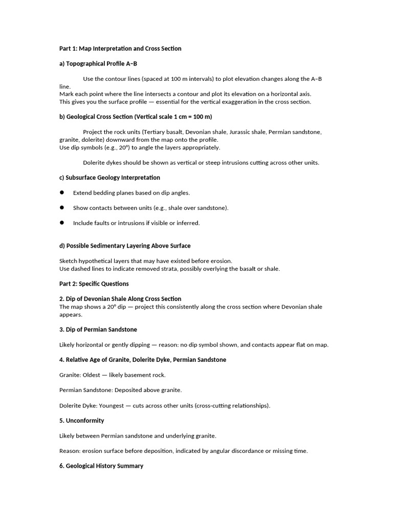 Geology Assignment for Akudos Group | PDF