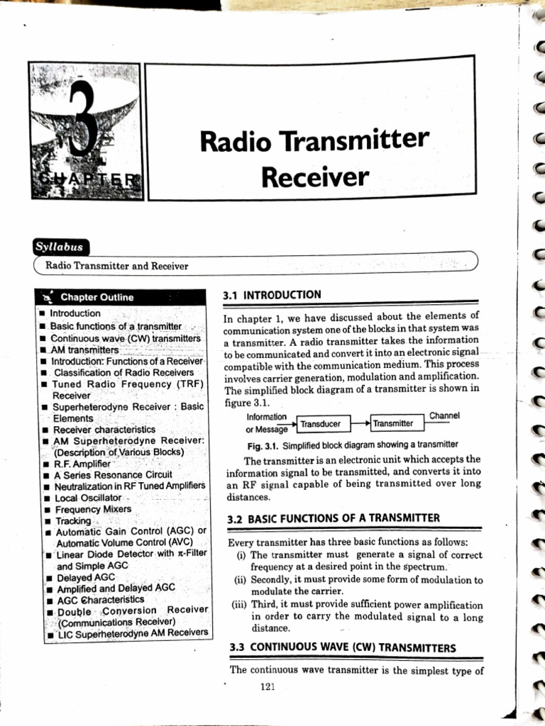 Radio TX RX | PDF | Transmitter | Amplifier