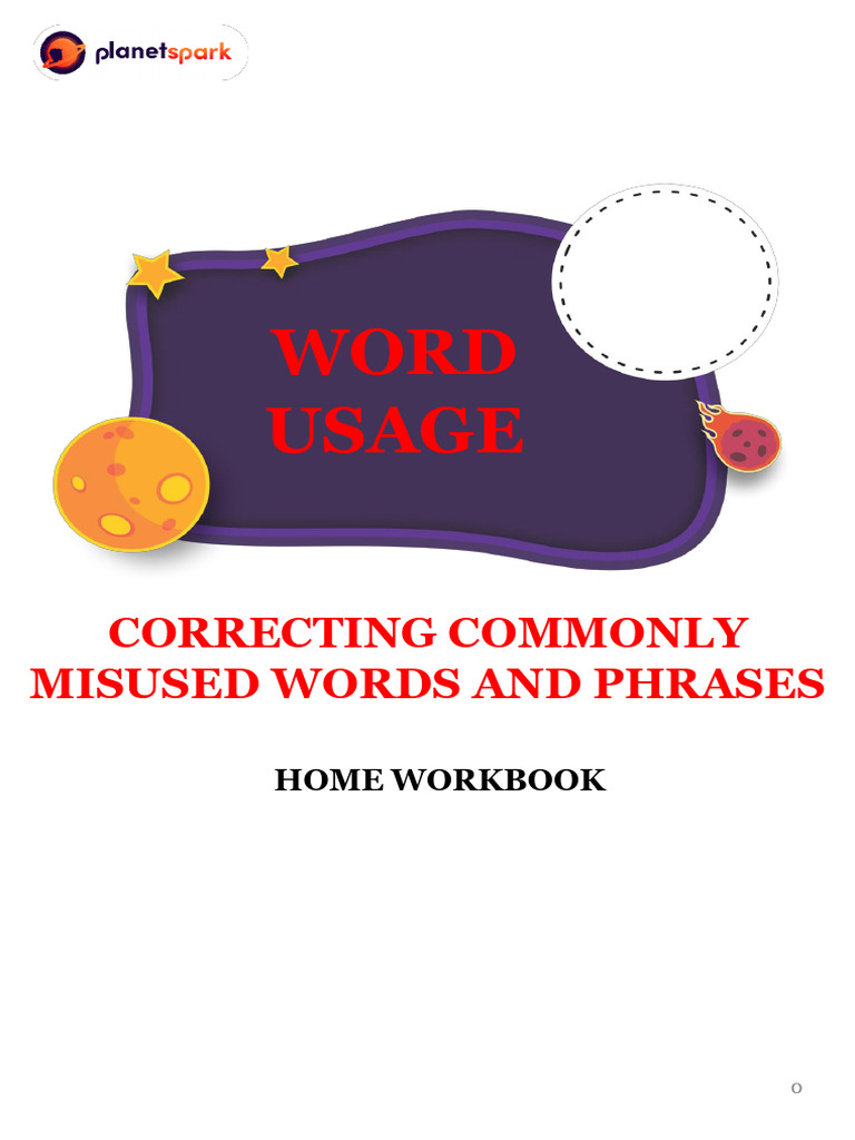 Commonly Misused Words Guide | PDF